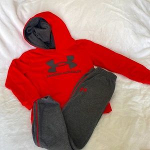 Boys Under Armour Jogger Set
